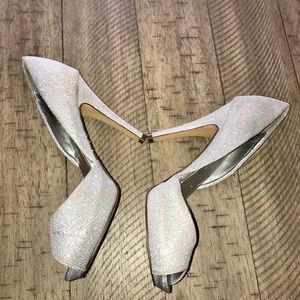 Call it Spring silver heels